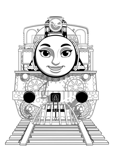 thomas  friends nia coloring page  xxx hot girl