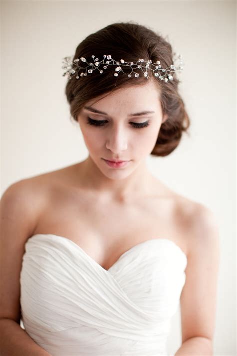 bridal crown wedding tiara handmade wedding emmaline bride