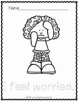 Coloring Feelings Sheets Counselor School Savvy Coping Freebie Skills Teacherspayteachers Sold sketch template