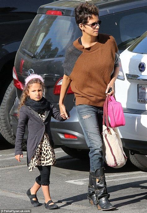 Like Mother Like Daughter Halle Berry And Daughter Nahla Show Their