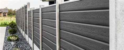grey composite fence panels      composite fence panels