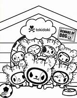 Tokidoki Coloring Pages Donutella Pags Thorny Beasts Everything Cute Character Popular Book Color Library Xcolorings Printable Choose Board Coloringhome sketch template