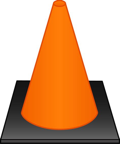 safety cone clipart   cliparts  images  clipground