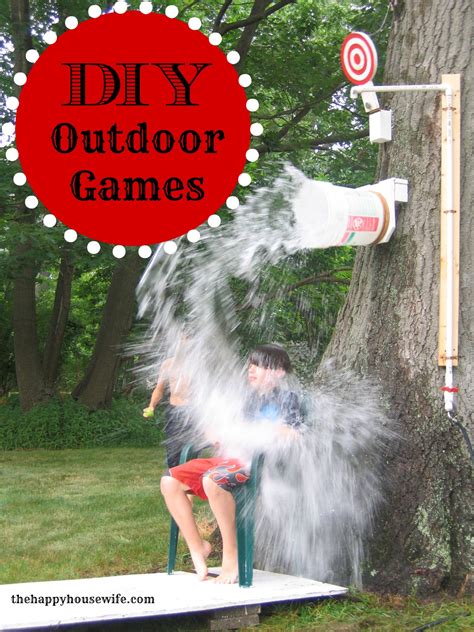 diy outdoor games  happy housewife home management