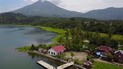 pesona lampung barat lumbok danau ranau drone version youtube