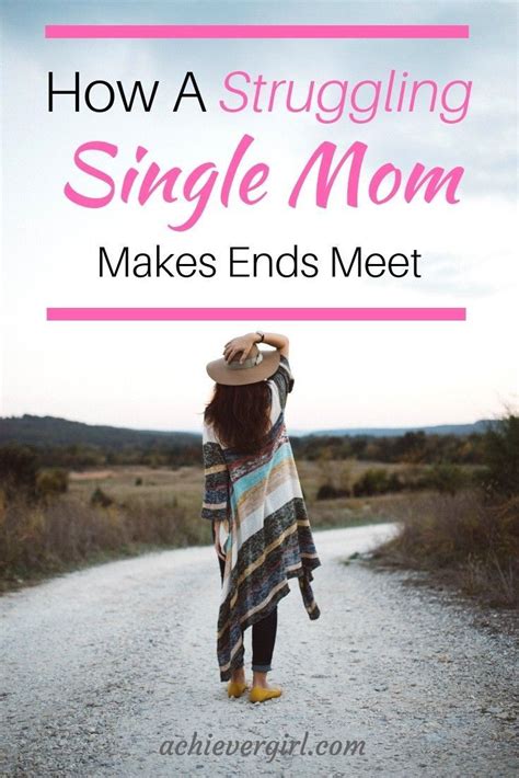 how a struggling single mom makes ends meet with side