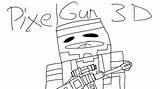Pixel Gun 3d sketch template