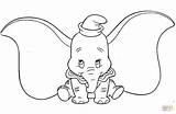 Dumbo Colorare Dombo Coloring4free Zeichnung Bambini Olifant Tekenen Lindo Timothy Drukuj sketch template
