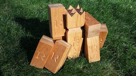 kubb lawn game birchbarn designs