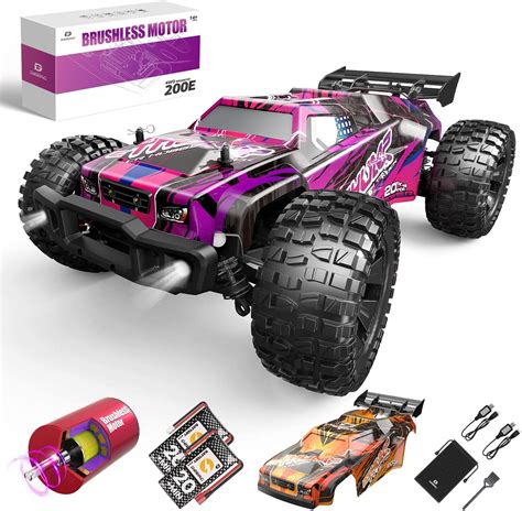 buy deerc  large brushless rc cars  adults  kmh high