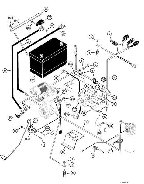 case  skid steer wiring diagram