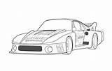 Jaguar Type Car Template sketch template