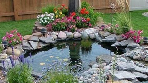 bassin de jardin cote maison
