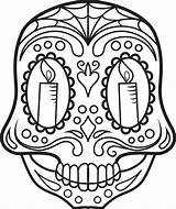 Skull Sugar Coloring Pages Open Vector Element Kidspressmagazine Now Close sketch template