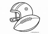 Coloring Pages Football Ball Printable Kids Sport Rugby Steelers Color Robber Drawing Sheets Sports Helmet Getdrawings Getcolorings Logo Clipartmag Print sketch template