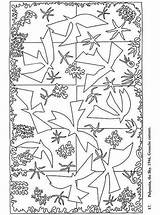 Matisse Henri Colorier Gouache Oiseaux Colouring Cutouts 1946 Plastique sketch template