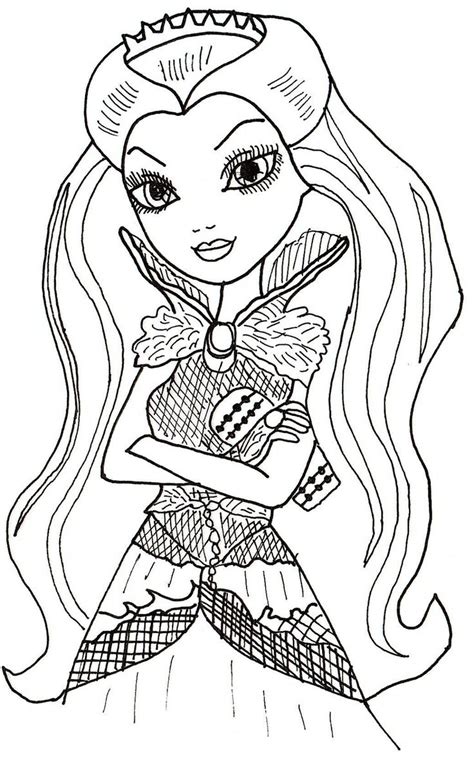 high coloring pages raven queen  printable