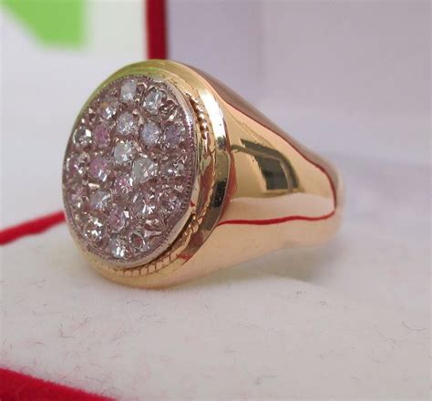 grote ct gouden ring met diamanten catawiki