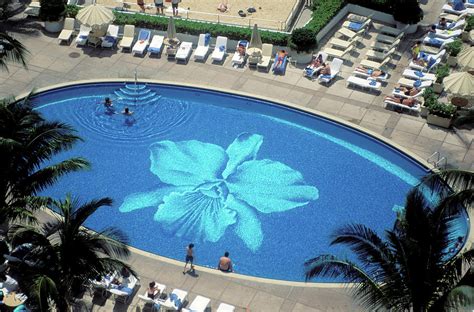 orchid pool   kalahani hotel  honolulu photograph  carl purcell pixels