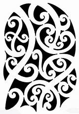 Maori Stencil Stencils Nz sketch template