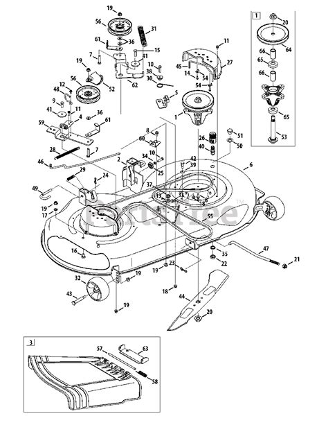 mtd axt mtd gold lawn tractor  mower deck   parts lookup  diagrams