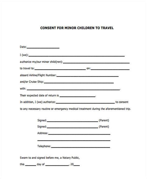 travel forms   excel ms word
