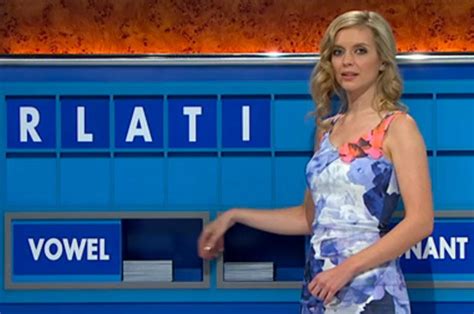 Countdown Rachel Riley Rear Of The Year Bum Laid Bare In Minidress
