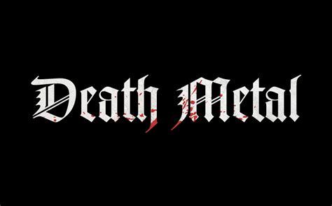 death metal genre