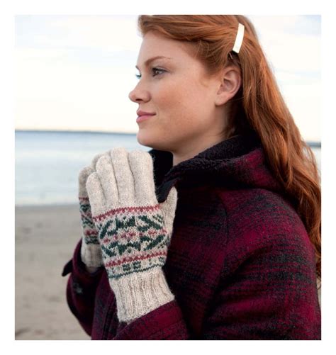 Fair Isle Gloves Knitting Patterns Lets Knit Magazine