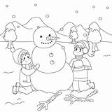 Snowman Snowmen 30seconds sketch template