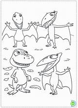 Dinosaur Dinokids Close sketch template