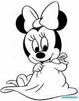 Coloring Pages Minnie Baby Disney Babies Book Popular Printable sketch template