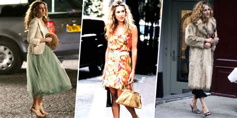 shop carrie bradshaw s sex and the city clothing sarah jessica parker