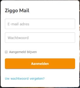 ziggo webmail webmail ziggo ziggo mail inlog