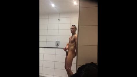 hung guy cruising in the locker room thumbzilla