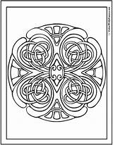 Celtic Coloring Pages Swirls Scottish Irish Swirl Printable Color Colorwithfuzzy Print Geometric Designs Getcolorings Sheets sketch template