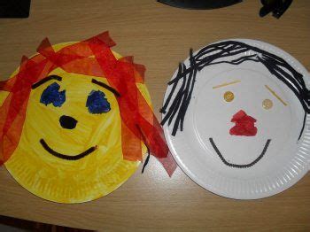 funny paper plate faces craft  toddlersall   toddler