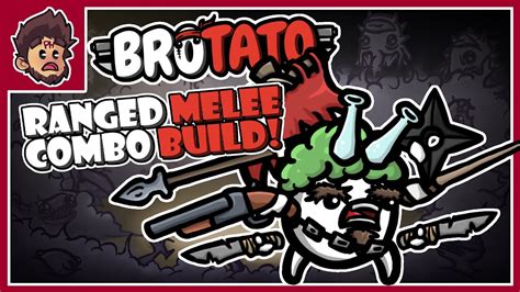 generalist melee ranged combos brotato early access youtube