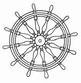 Wheel Coloring Ship Pages Drawing Pirate Printable Ships Drawings sketch template
