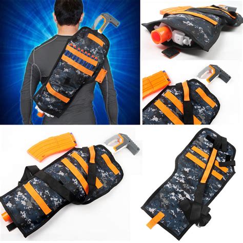 gun refill darts tactical vest storage pockets for nerf n strike elite team in bedspread from