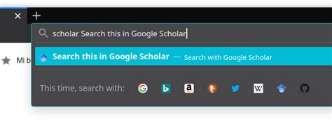 google scholar search engine   extensions  firefox