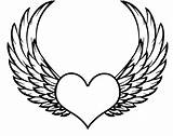Tattoo Dessin Ailes Wings Heart Angel Ange Aile Dange Tatouage Un Etsy Hearts Drawing Tableau Choisir источник Choose Board Drawings sketch template