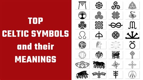 top celtic symbols   meanings