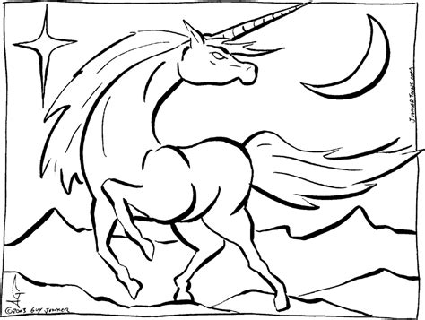coloring page unicorn  characters printable coloring pages