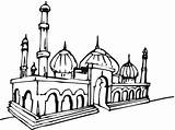 Masjid Mewarnai Mosque Nabawi Anak Bagus Hitam Islami Islam Marimewarnai Tk Sketsa Paud Diwarnai Pemandangan Animasi Kubah Islamic Anda Semoga sketch template