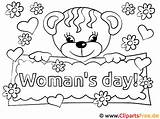 Womans Frauentag Ausmalen Malvorlage sketch template