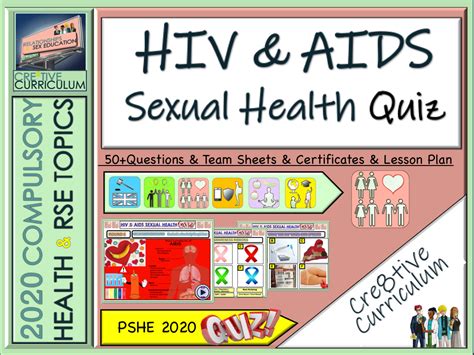 cre8tive resources hiv aids and sexual health quiz rse