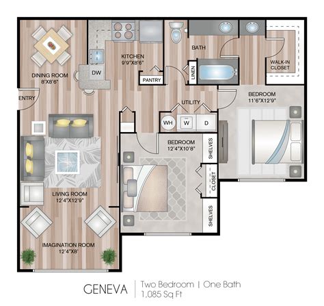 geneva premium   bed apartment grandeville  riverplace grandville  river place