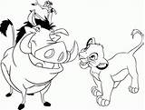 Timon Coloring Pages Pumba Pumbaa Colouring Clipart King Lion Pdf Show Da Colorare Leone Re Disegni Popular Con Il Roi sketch template