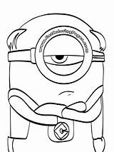 Despicable Minion Getdrawings sketch template